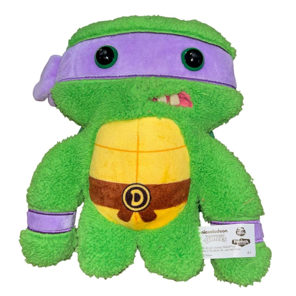 Ninja Turtle Fuggler purple 10” stuffed plush toy (2018)